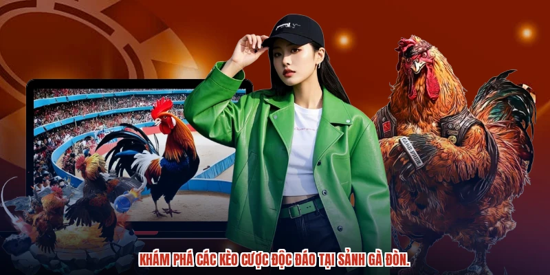 Khám phá các kèo cược độc đáo tại sảnh gà đòn. Khám phá các kèo cược độc đáo tại sảnh gà đòn.