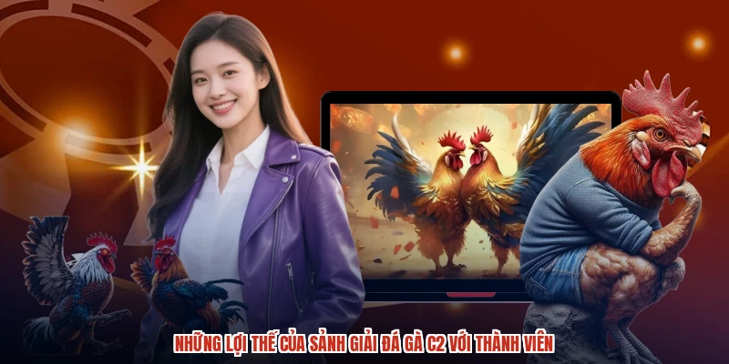 Những lợi thế của sảnh giải đá gà C2 với thành viên