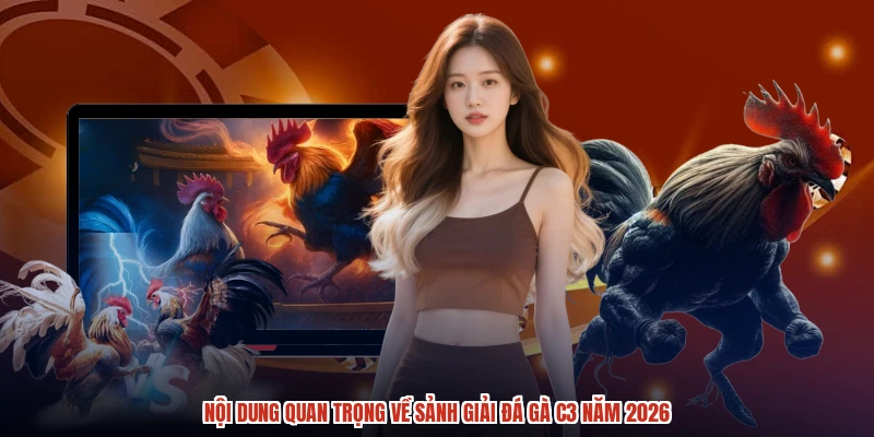 Nội dung quan trọng về sảnh giải đá gà C3 năm 2026 Nội dung quan trọng về sảnh giải đá gà C3 năm 2026