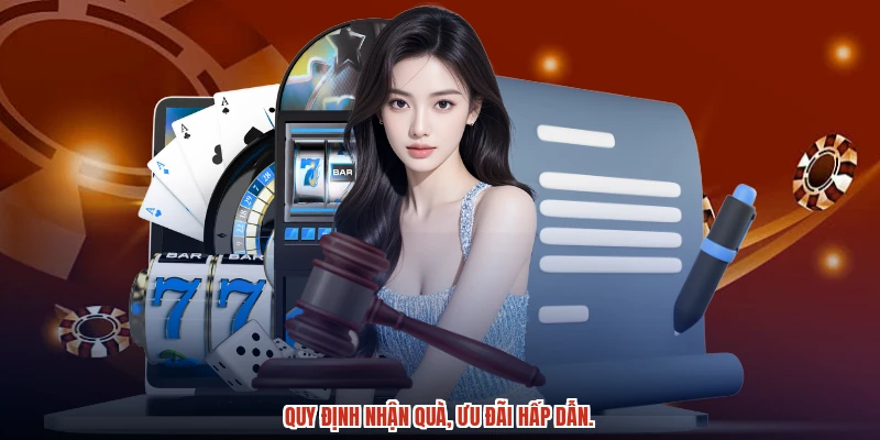 Quy định nhận quà, ưu đãi hấp dẫn. Quy định nhận quà, ưu đãi hấp dẫn.