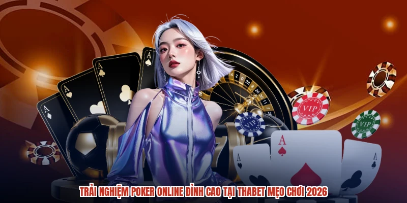 Trải Nghiệm Poker Online Đỉnh Cao Tại THABET Mẹo Chơi 2026